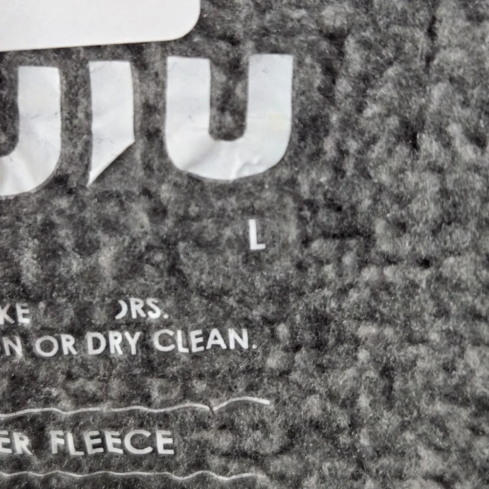 KUIU Men Jacket L Gray Base Camp High Loft Sweater Fleece READ